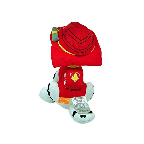 Nickelodeon Paw Patrol Dalmation Marshall Fire Department Plush Stuffed Dog 2015 - Picture 4 of 12